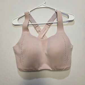 Lululemon‎ Air Support High Support Blush Pink Bra 36DDD Workout Activewear